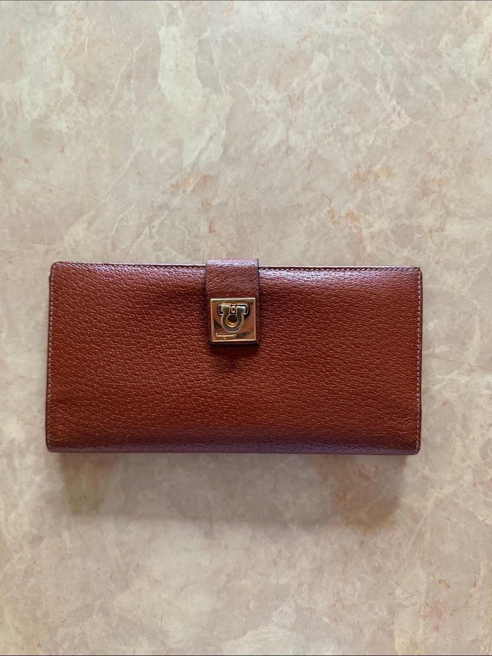 Salvatore Ferragamo Long Wallet Classic Leather